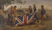 William Strutt, The Burial of Burke